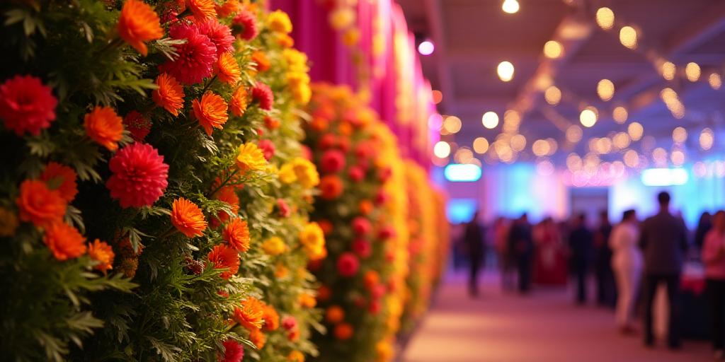 Community center floral decor event floral design Philippines QC